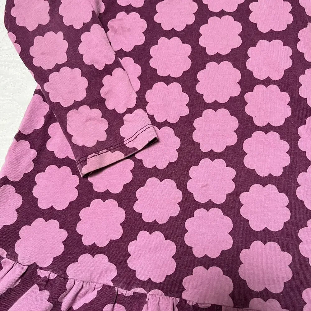 Tea Collection Printed Ruffle Dress Size 7 - Picture 5 of 7